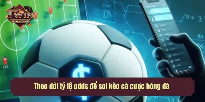 Theo dõi tỷ lệ odds để soi kèo cá cược bóng đá